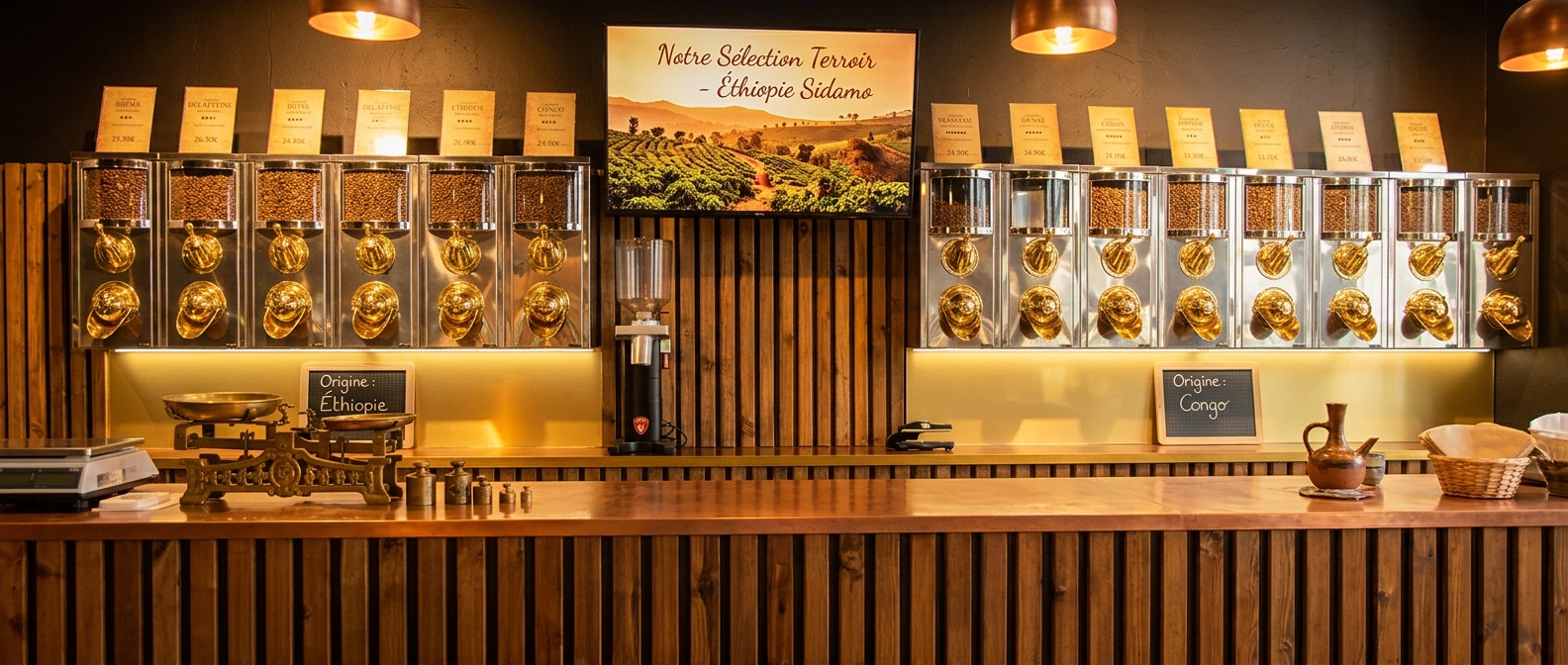 Boutique Café 1988 — Halles de Narbonne